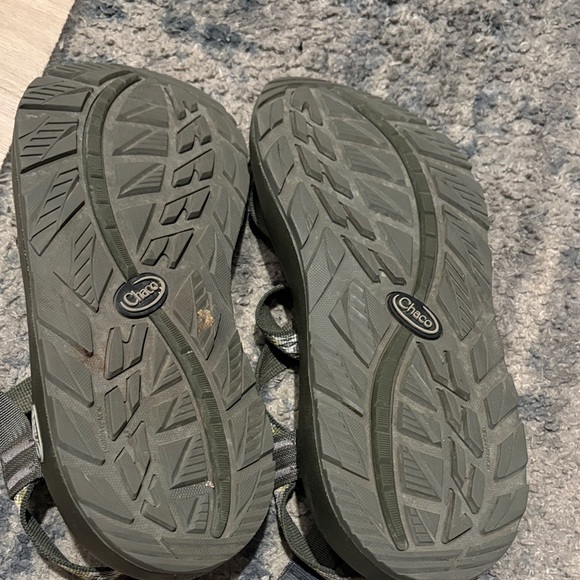 Chaco Green Z-2 Classic Strap Slip On Water Hiking Gorpcore Sandals Size 9 Men - Picture 9 of 9